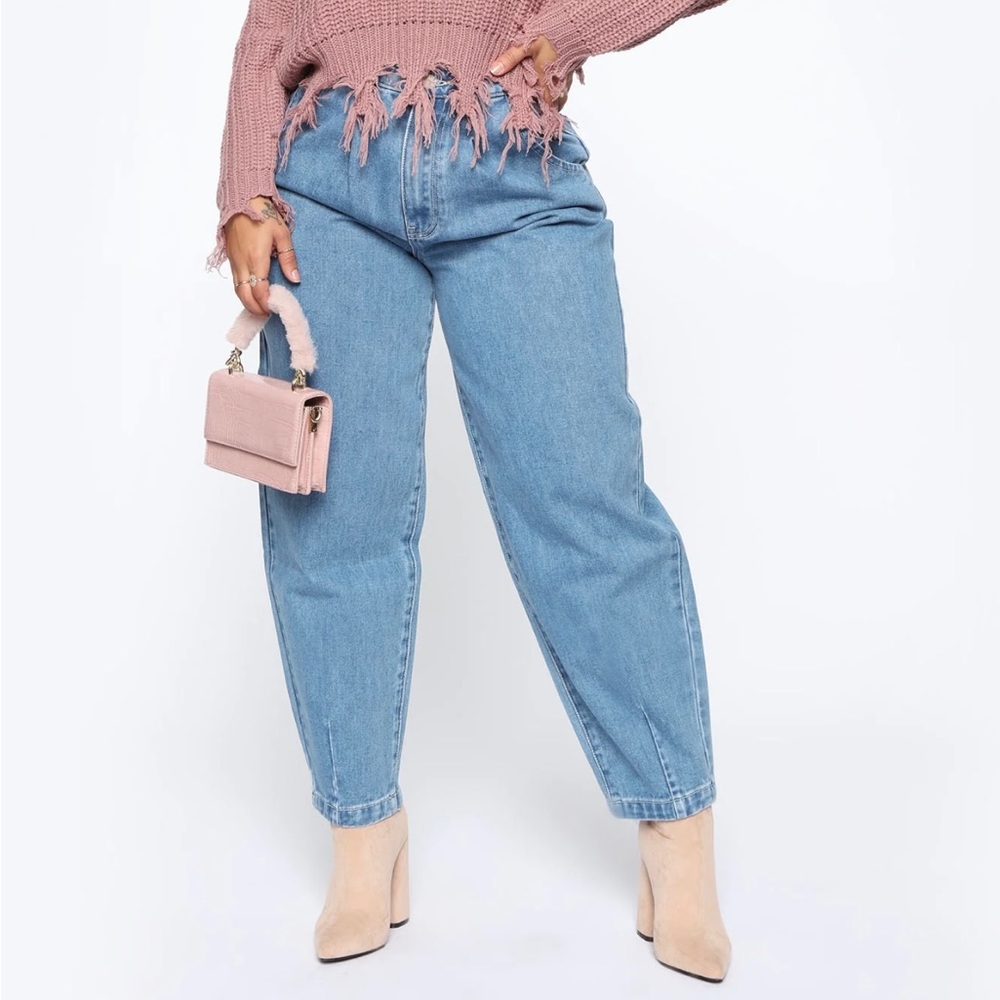 High rise jeans